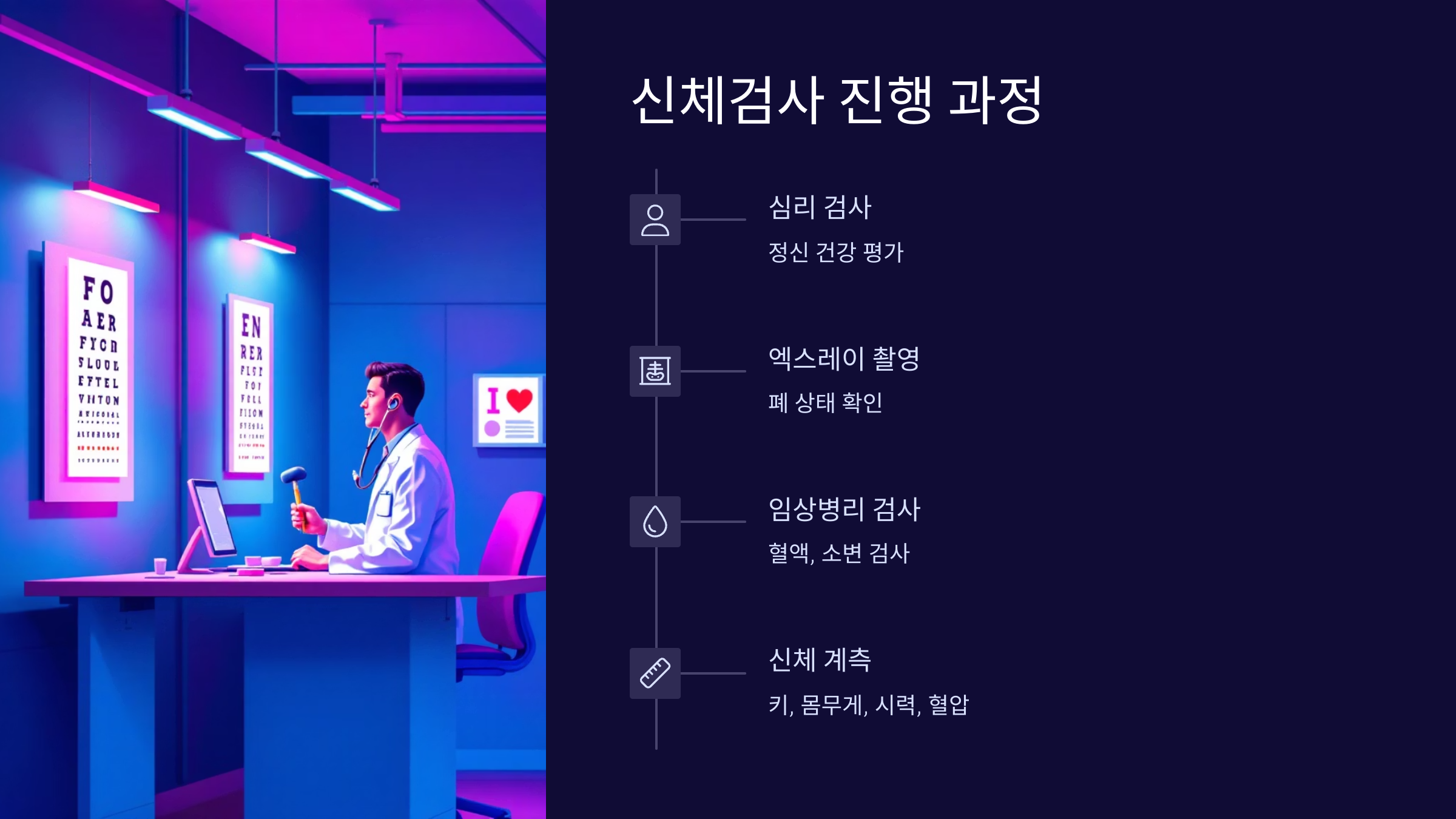 신체검사-진행