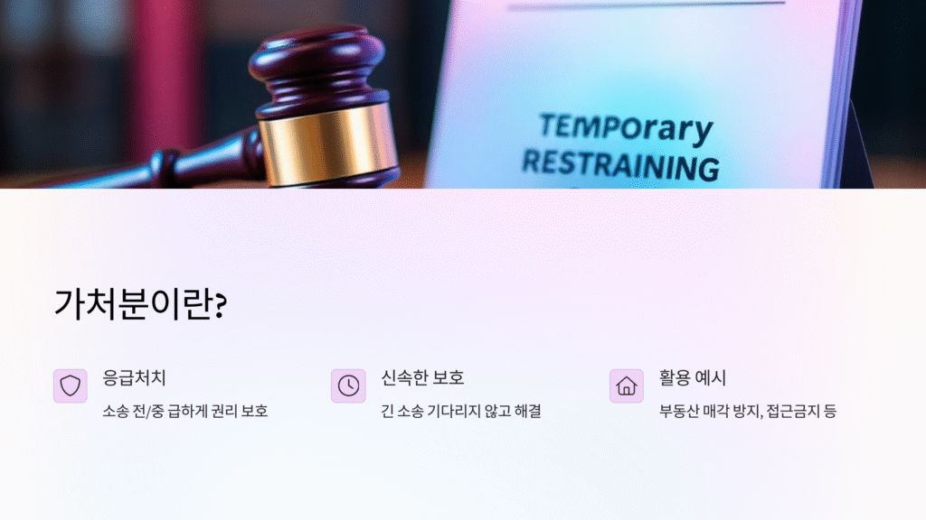 가처분이란