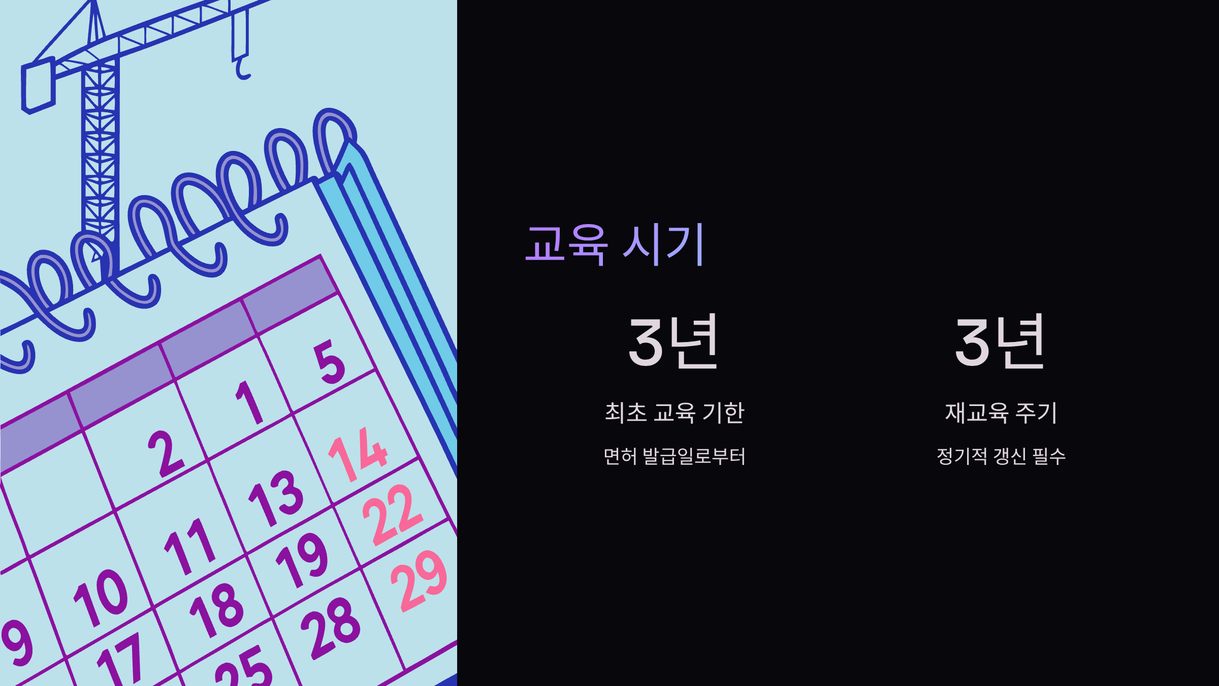 교육시기