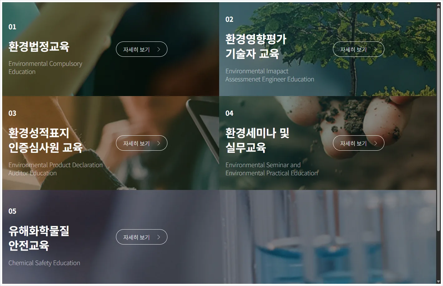 한국환경보전원 교육홈페이지 (https://www.kepaedu.or.kr/)